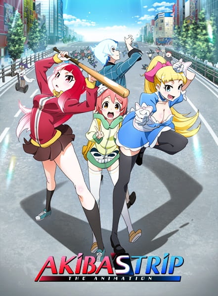 Portada de Akiba's Trip The Animation