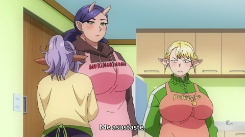 Elf-san wa Yaserarenai. Episodio 9