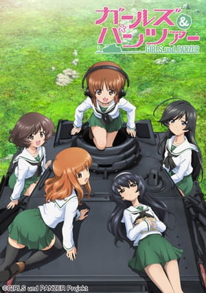 Portada de Girls & Panzer