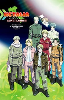 Portada de Hetalia Axis Powers Movie: Paint it, White