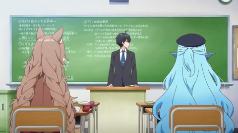 Jingai Kyoushitsu no Ningengirai Kyoushi Episodio 5