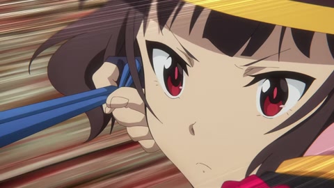 Kono Subarashii Sekai ni Bakuen wo! Episodio 3