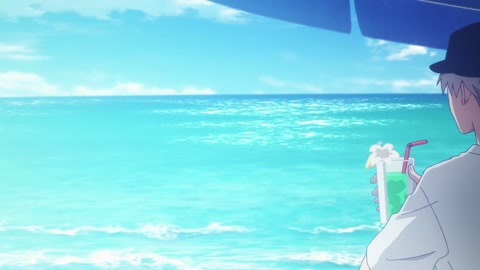 Koori Zokusei Danshi to Cool na Douryou Joshi Episodio 2