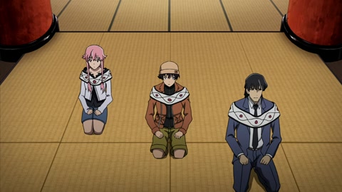 Mirai Nikki (TV) Episodio 4