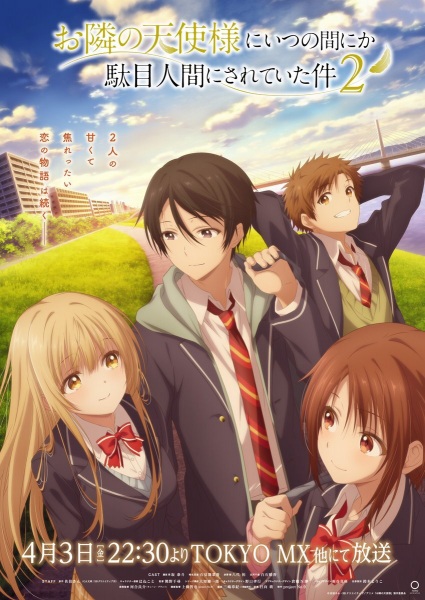 Portada de Otonari no Tenshi-sama ni Itsunomanika Dame Ningen ni Sareteita Ken 2