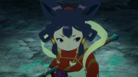 Tensui no Sakuna-hime Episodio 13
