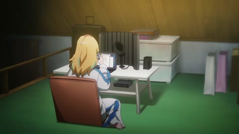 Yoru no Kurage wa Oyogenai Episodio 9